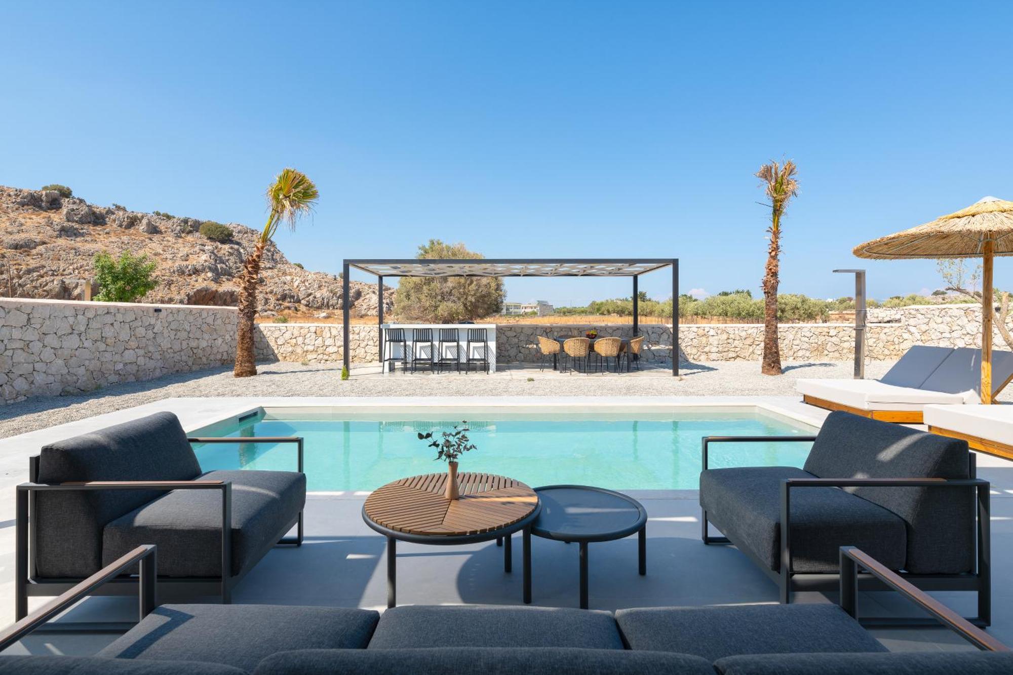 Zen Club Luxury Villas Kolymbia Eksteriør billede