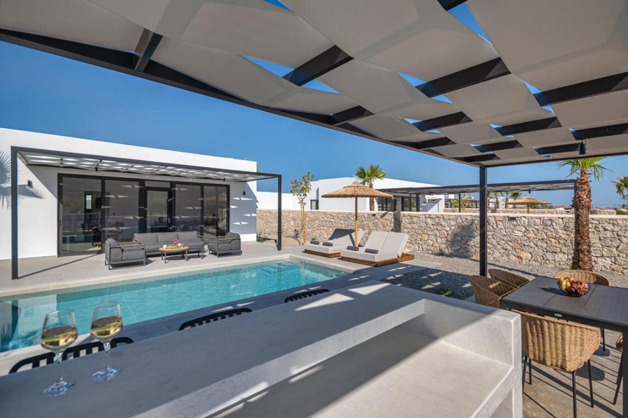 Zen Club Luxury Villas Kolymbia Eksteriør billede