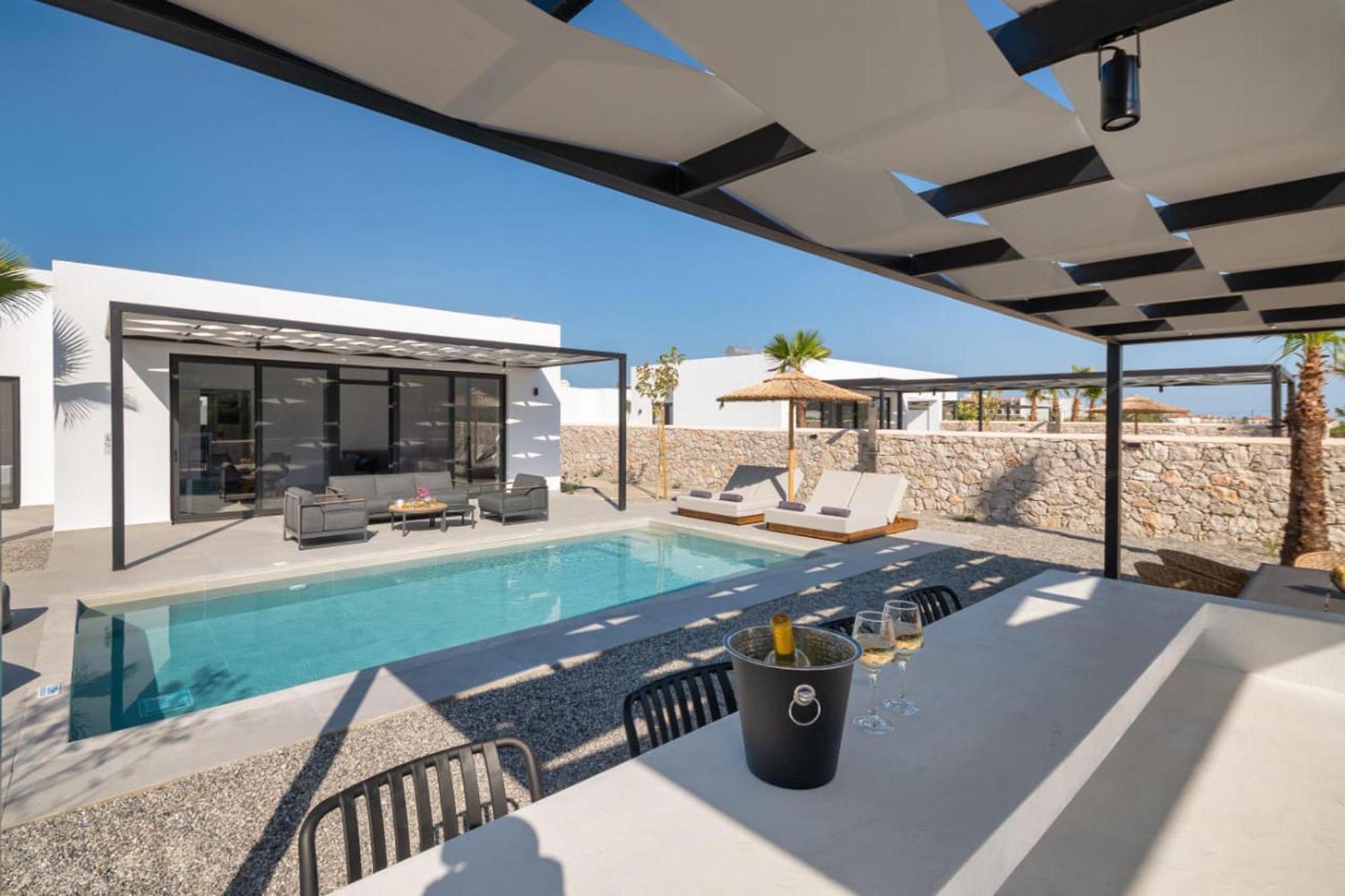 Zen Club Luxury Villas Kolymbia Eksteriør billede