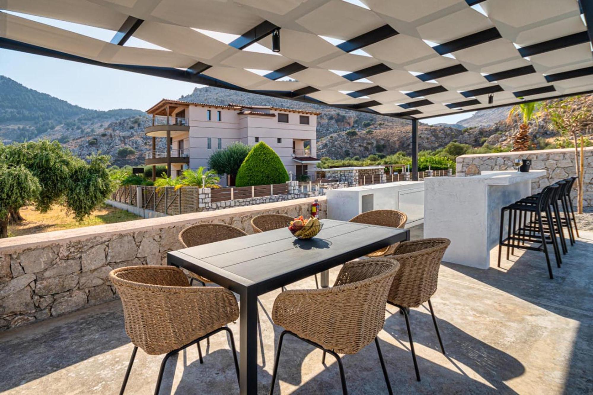 Zen Club Luxury Villas Kolymbia Eksteriør billede
