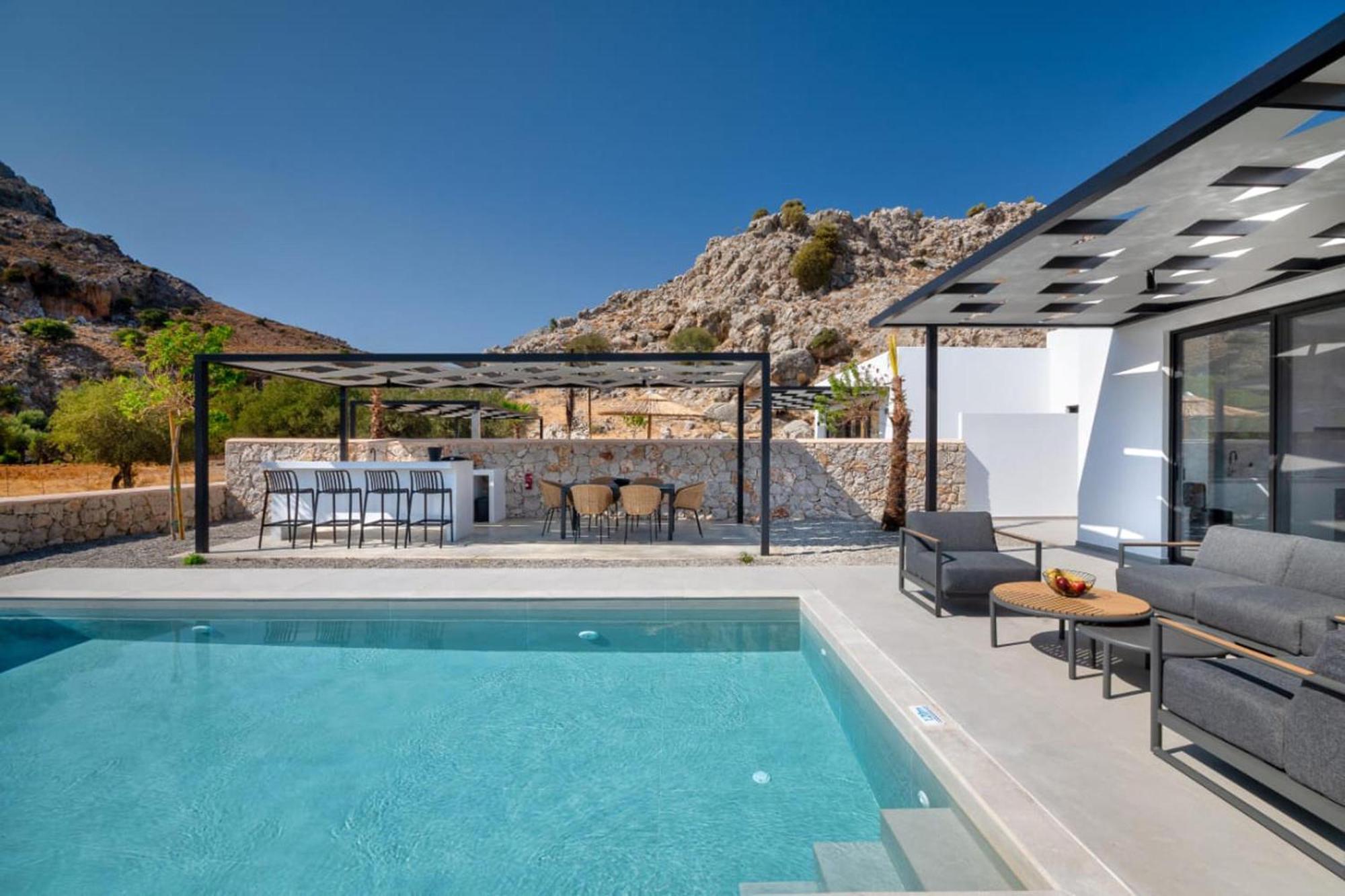 Zen Club Luxury Villas Kolymbia Eksteriør billede