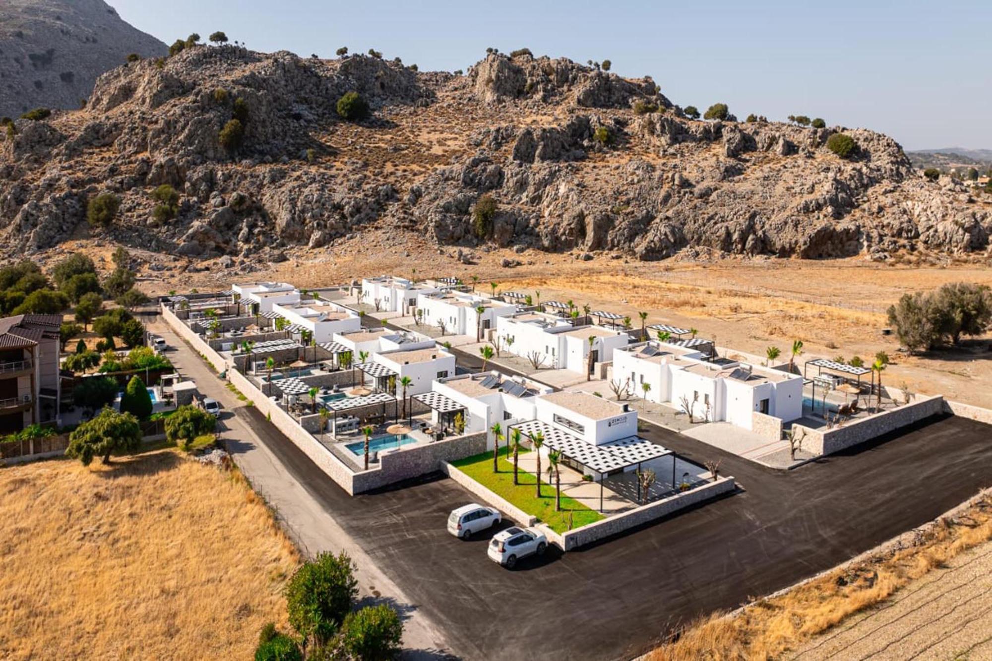 Zen Club Luxury Villas Kolymbia Eksteriør billede