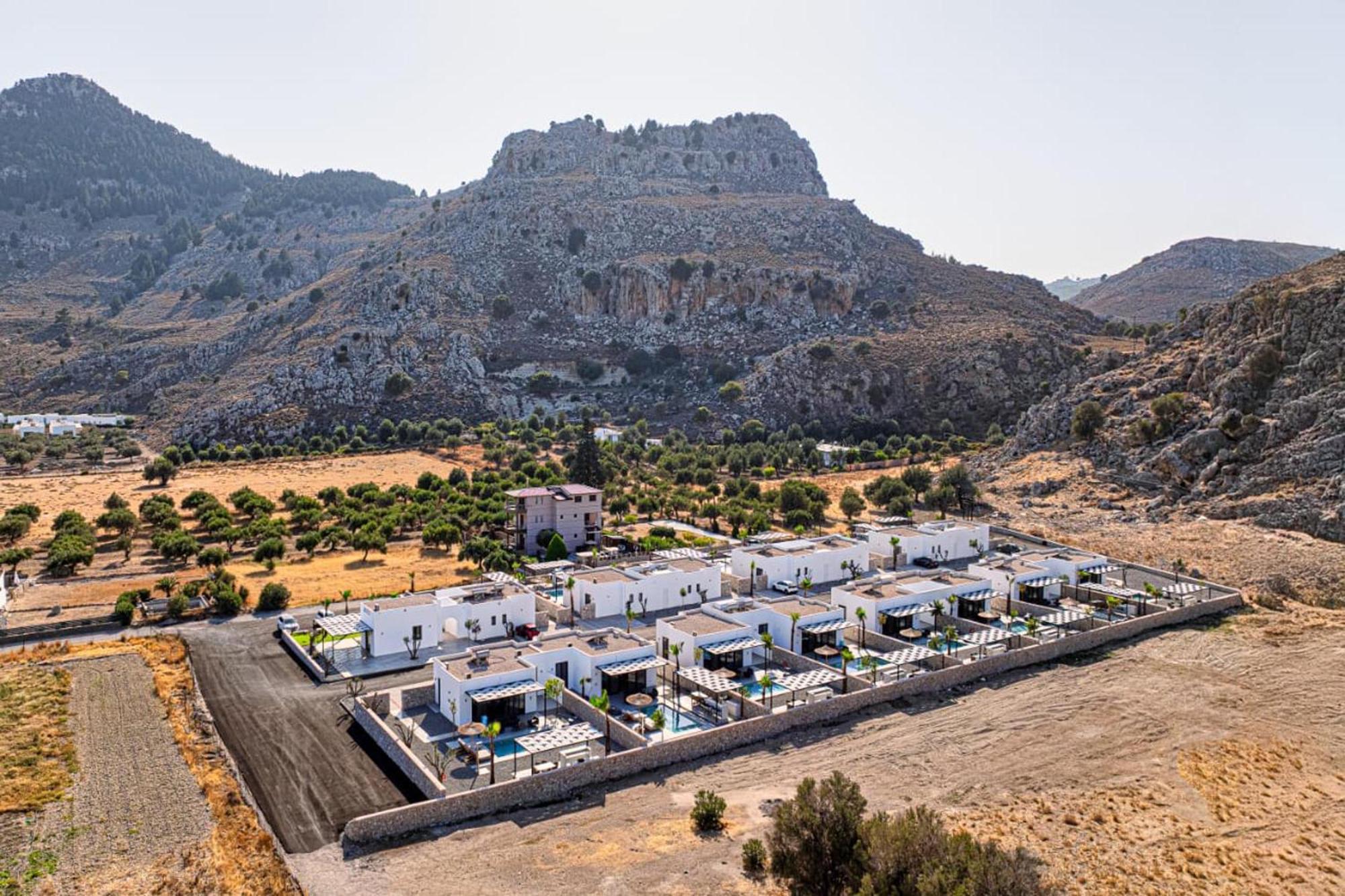 Zen Club Luxury Villas Kolymbia Eksteriør billede